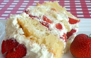 Short Cake aux fraises (Têtu)